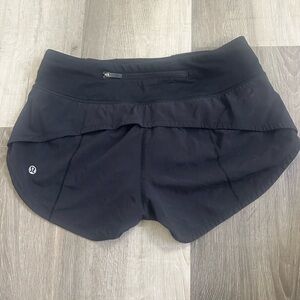 Lululemon black speed ups. Size 2 Reg.